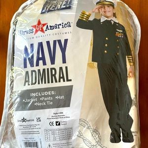 Navy Admiral Costume